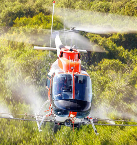 Atlanta Helicopter Wet and Dry Spreading