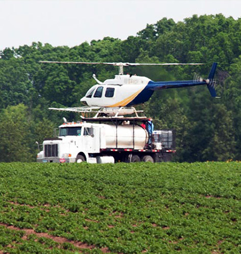Atlanta Helicopter Truck Re-Fuel
